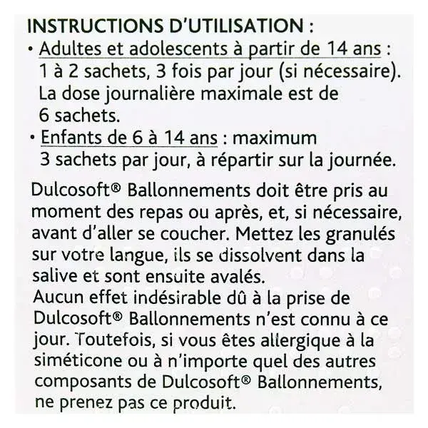 Dulcosoft Alívio do Inchaço 18 x 125mg