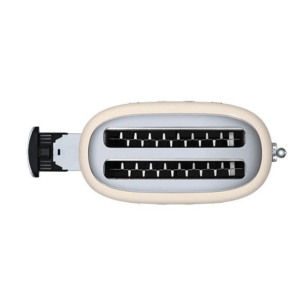 Grille-pain 4 tranches crème 1500 W TSF02CREU Smeg