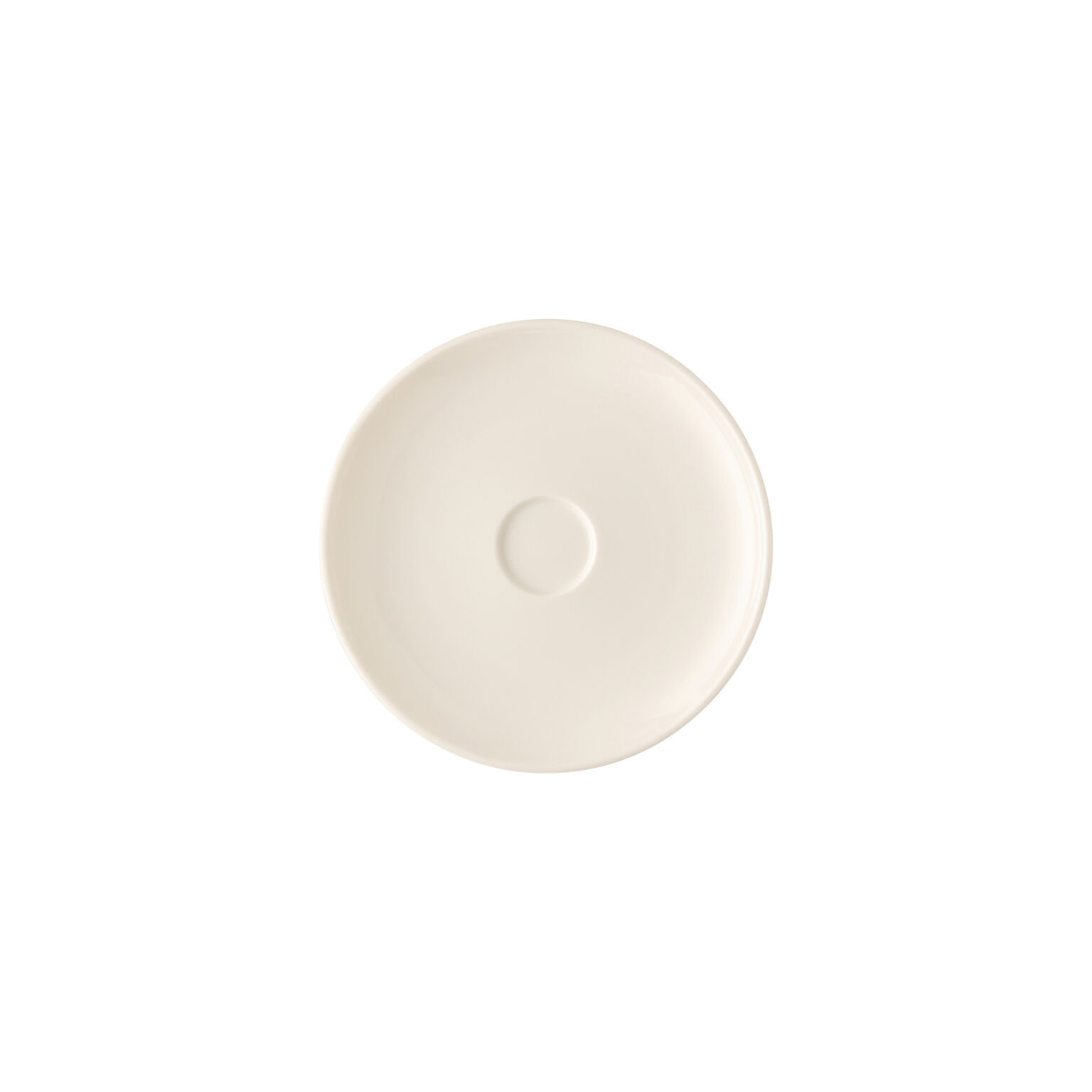 Brillance Bone China Weiss Kombi-Untertasse/Coup