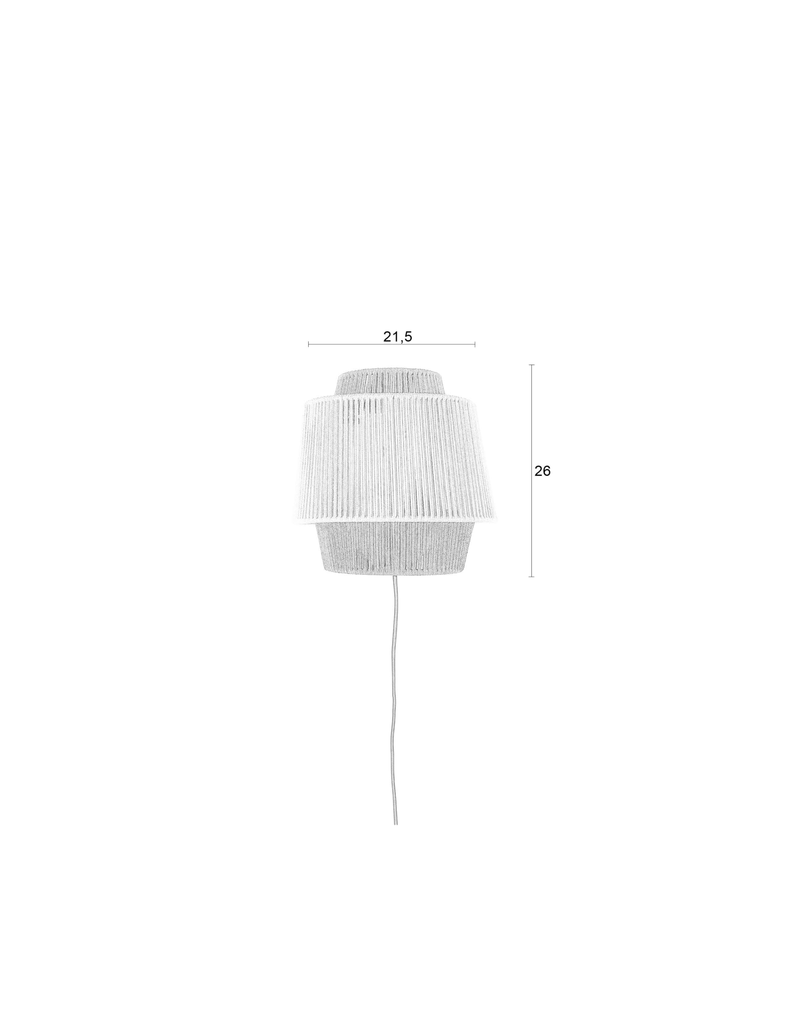 Wandlamp YUMI