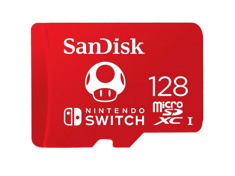 SanDisk microSDXC-Karte Nintendo Switch U3 128 GB Speicher für Ihre schönsten Nintendo-Abenteuer