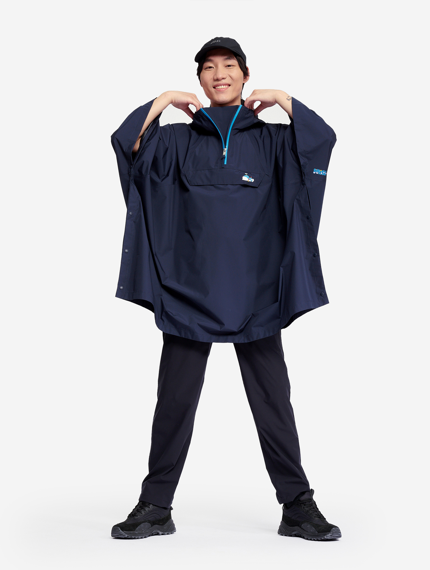 Aigle x Doraemon - Poncho unisexe imperméable EMPIRE I