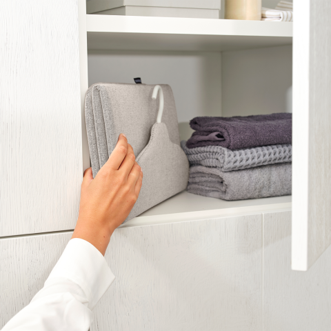 Kledingstoombord opvouwbaar - Grey