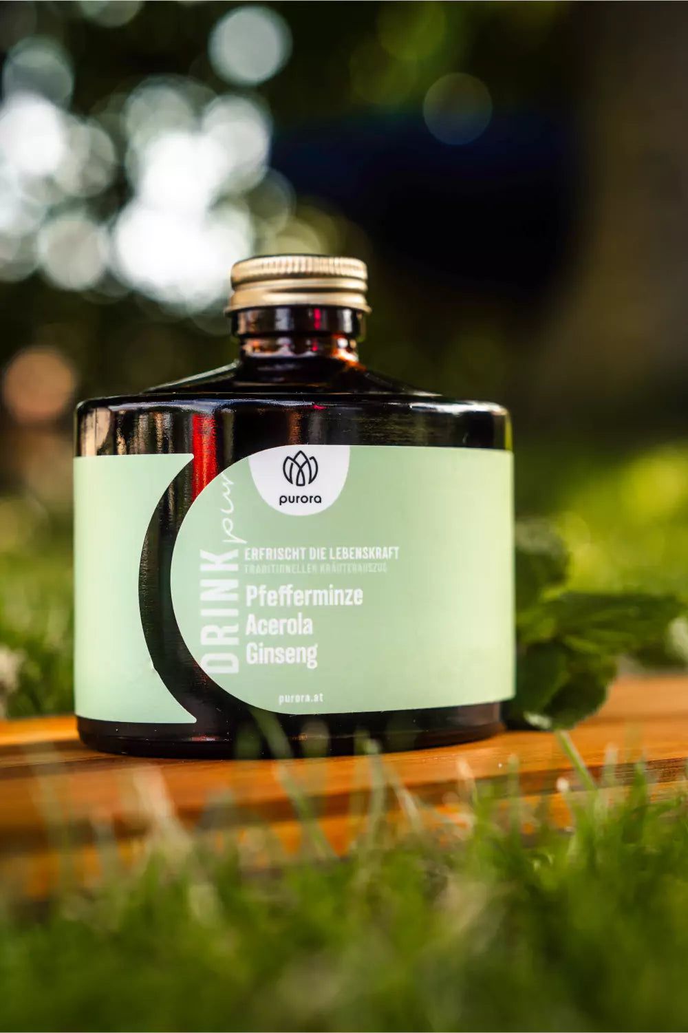purora DRINK pur - Pfefferminze, Acerola, Ginseng