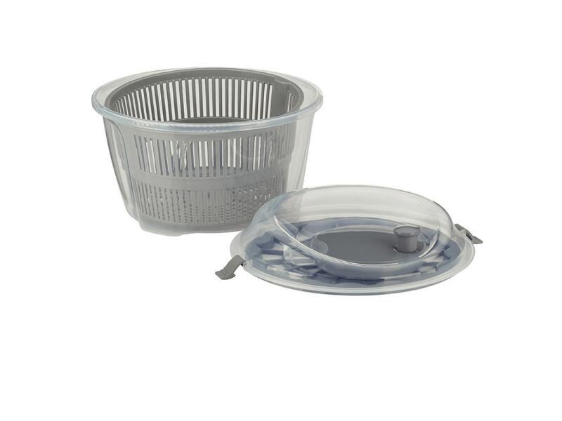 Kela Salatschleuder Mailin 24.5 cm, Grau Salatschleuder
