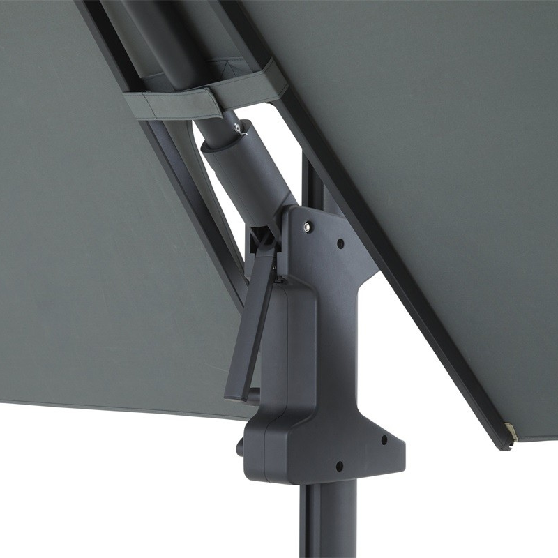 Madison Parasol Saint-Tropez taupe + voet + hoes