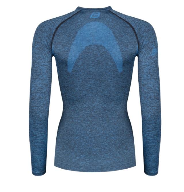 Force Soft Baselayer til kvinder langærmet Blå