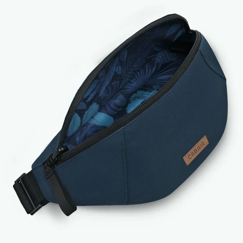 Sac banane Large Reykjavik bleu marine