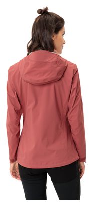 Veste Imperméable Femme Vaude Croz 3L III Rouge