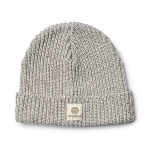 Wheat Mimpa Beanie, Grey Melange, 6-8 år/54-55 cm