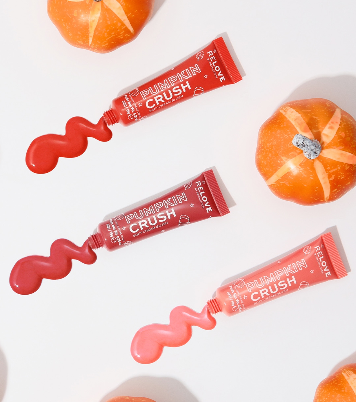 Revolution Relove - *Pumpkin Spice* - Cream Blush Pumpkin Crush - Decaf Pink