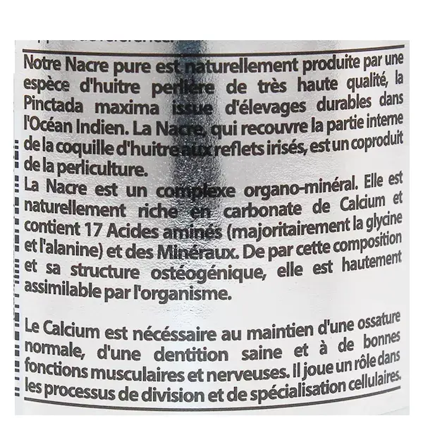 Vit'all+ Nacre Pure 500mg 30 gélules végétales