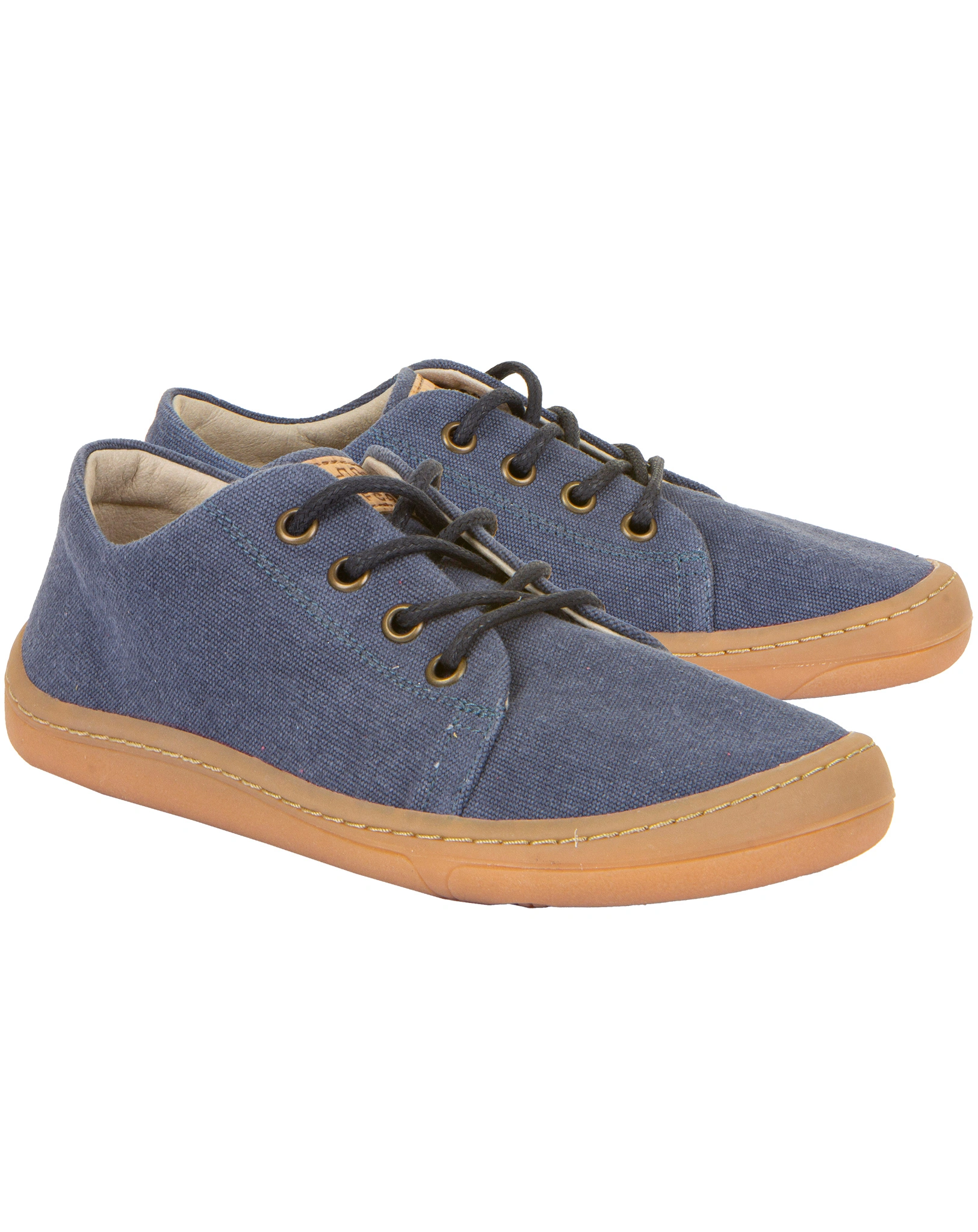 Halbschuhe BAREFOOT VEGAN LACES in blue