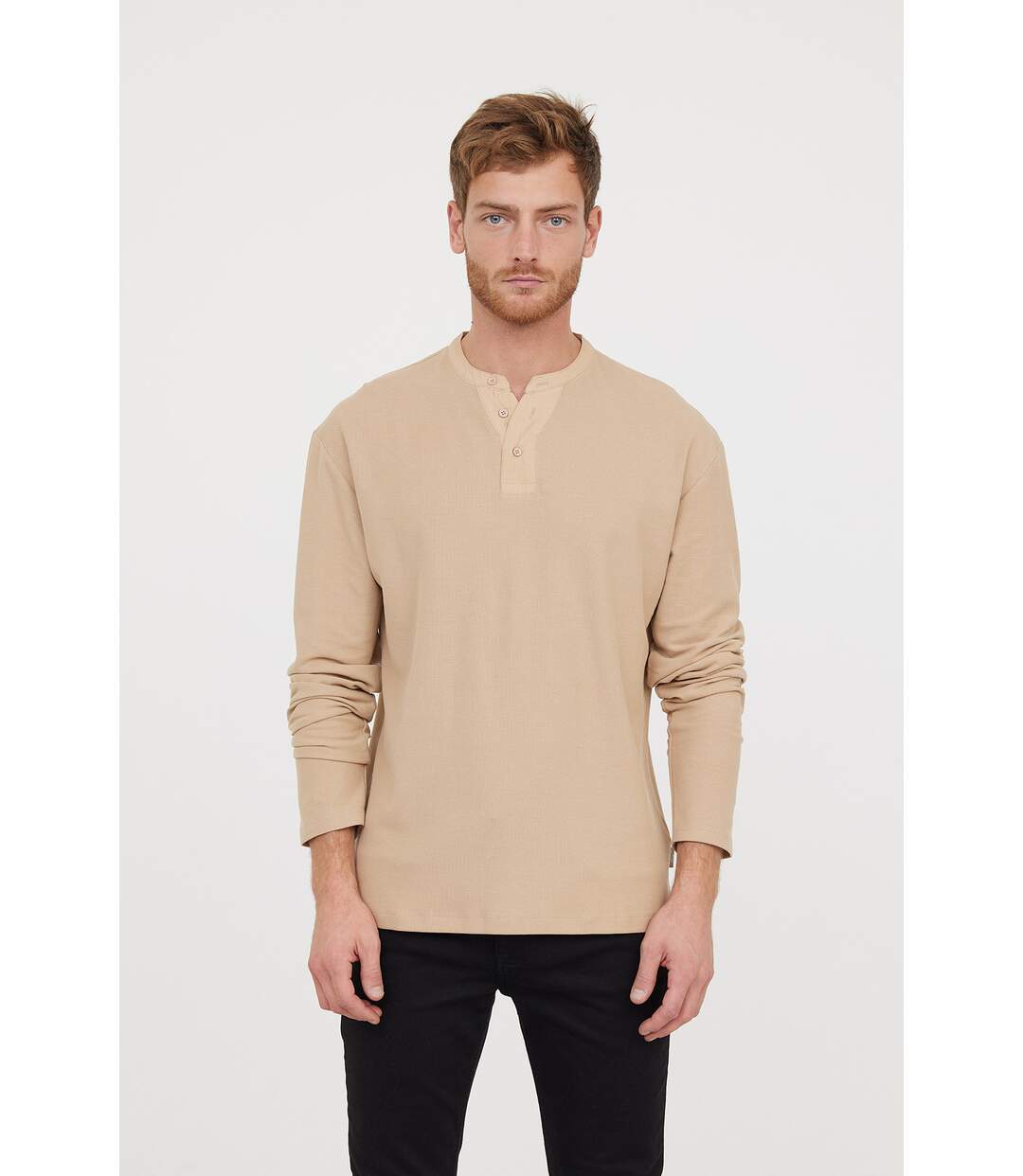 T-Shirt manches longues coton regular ALAIN