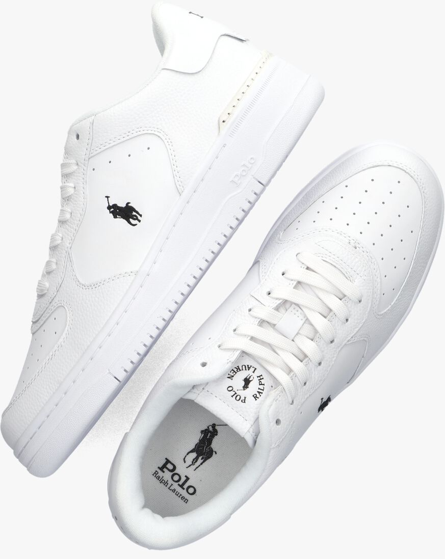 POLO RALPH LAUREN witte polo ralph lauren lage sneakers master court low top