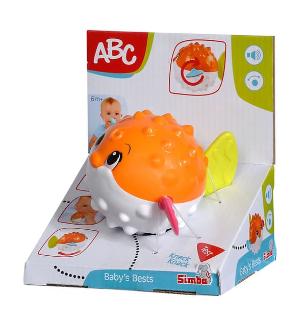 ABC fargerik aktivitetsfisk