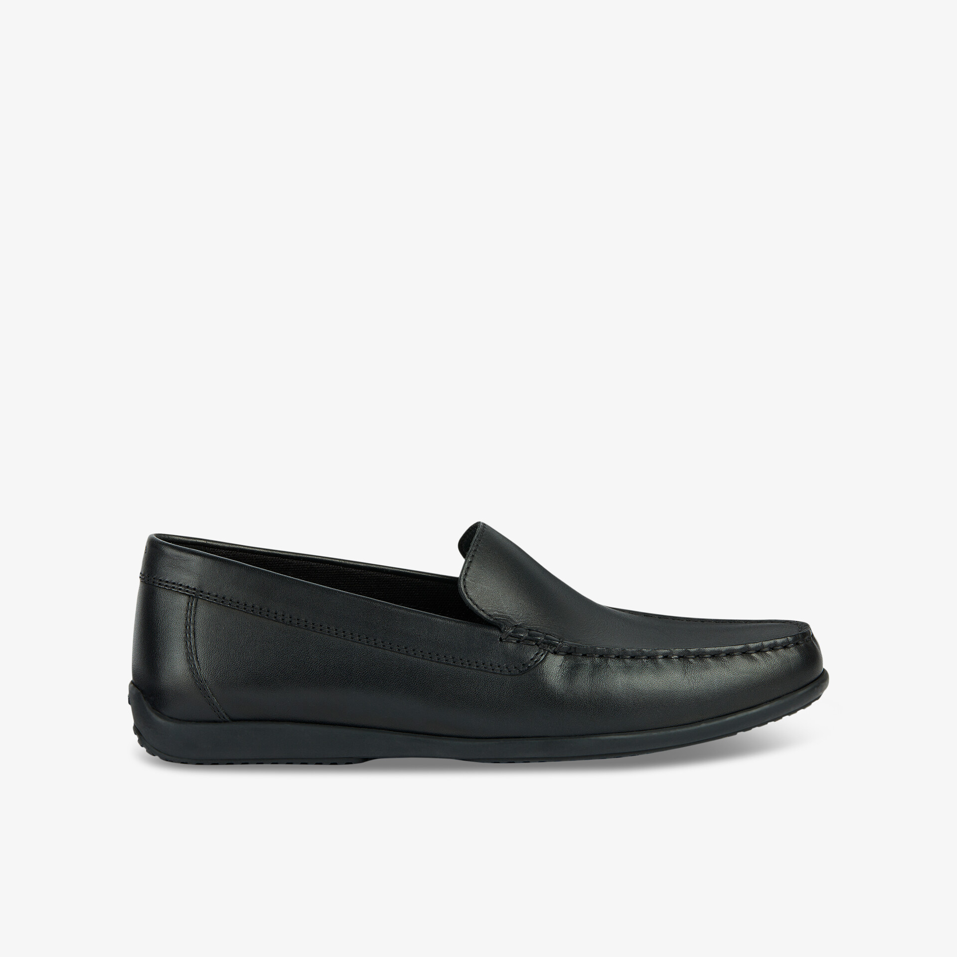 GEOX U ASCANIO Herren Slipper schwarz