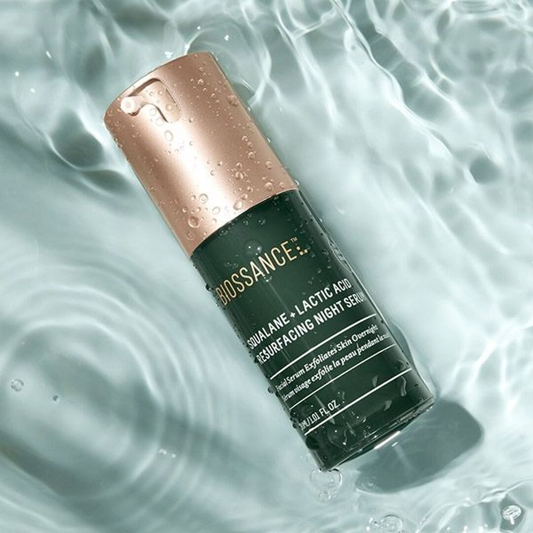 Squalane + Lactic Acid Resurfacing Night Serum - 30ml