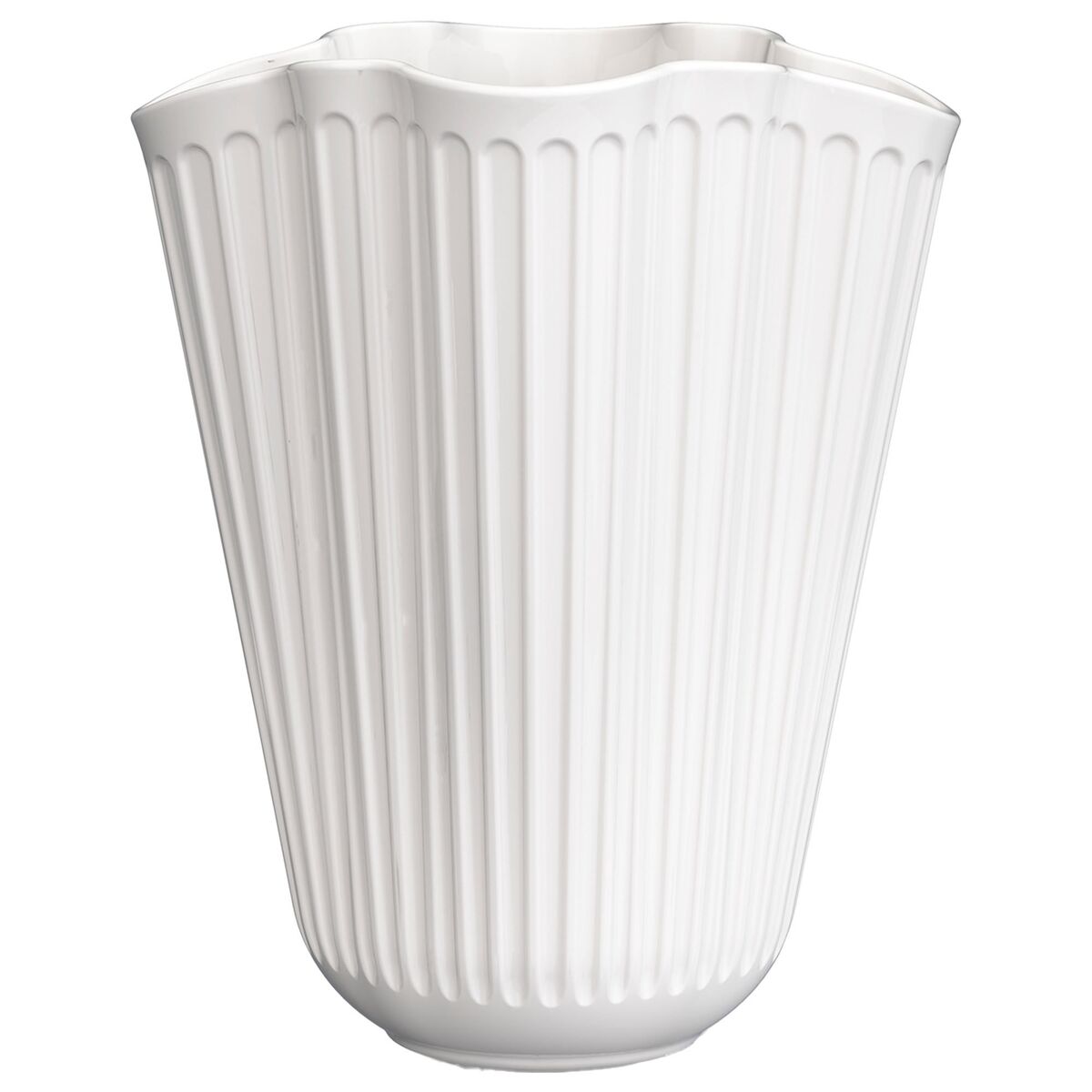 Hammershøi Unfold vase 16,5 cm, hvit