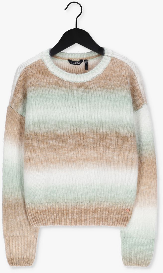NOBELL mint nobell trui kes dropped sleeve knited sweater