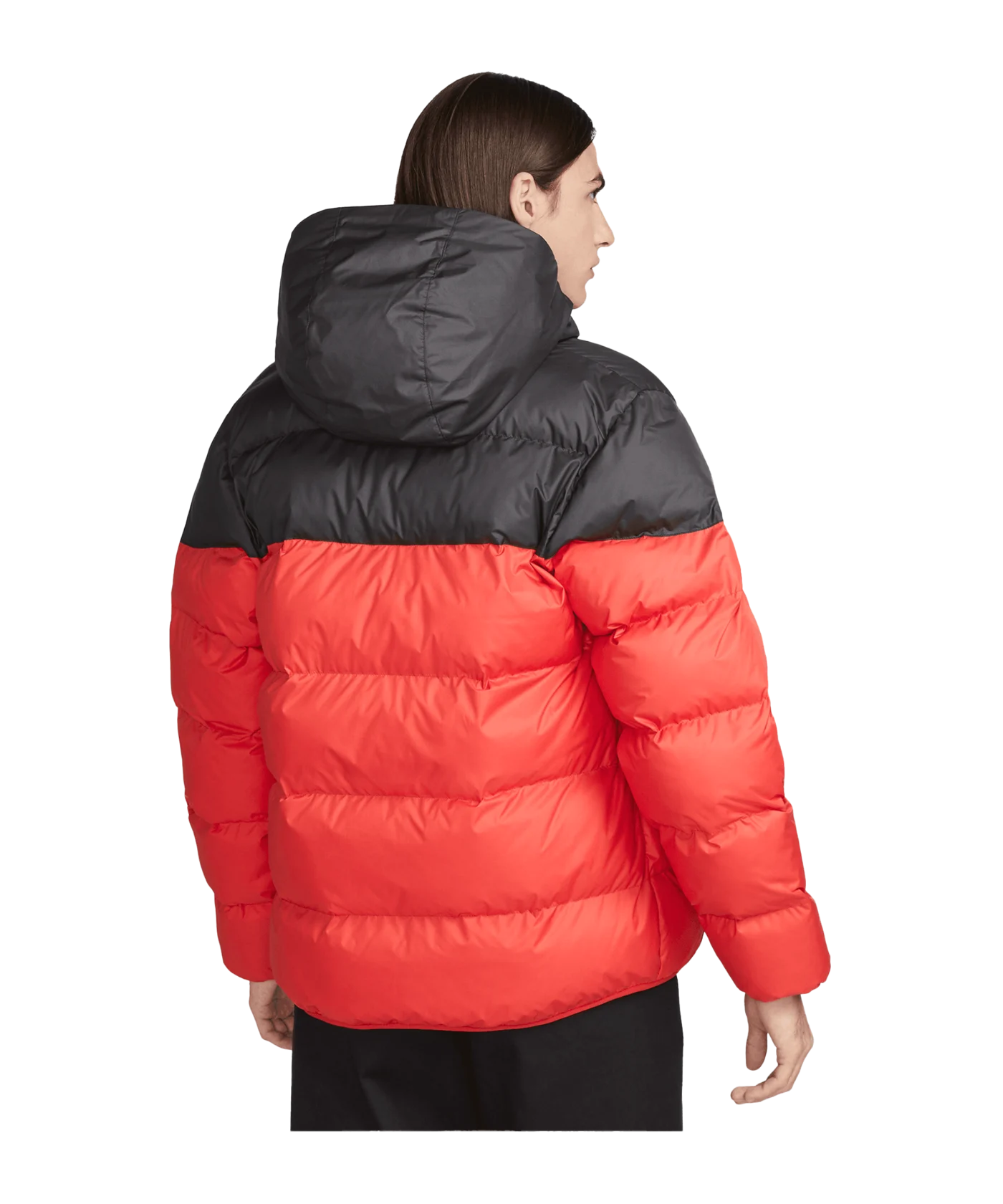 Nike Windrunner Kapuzenjacke Schwarz F011