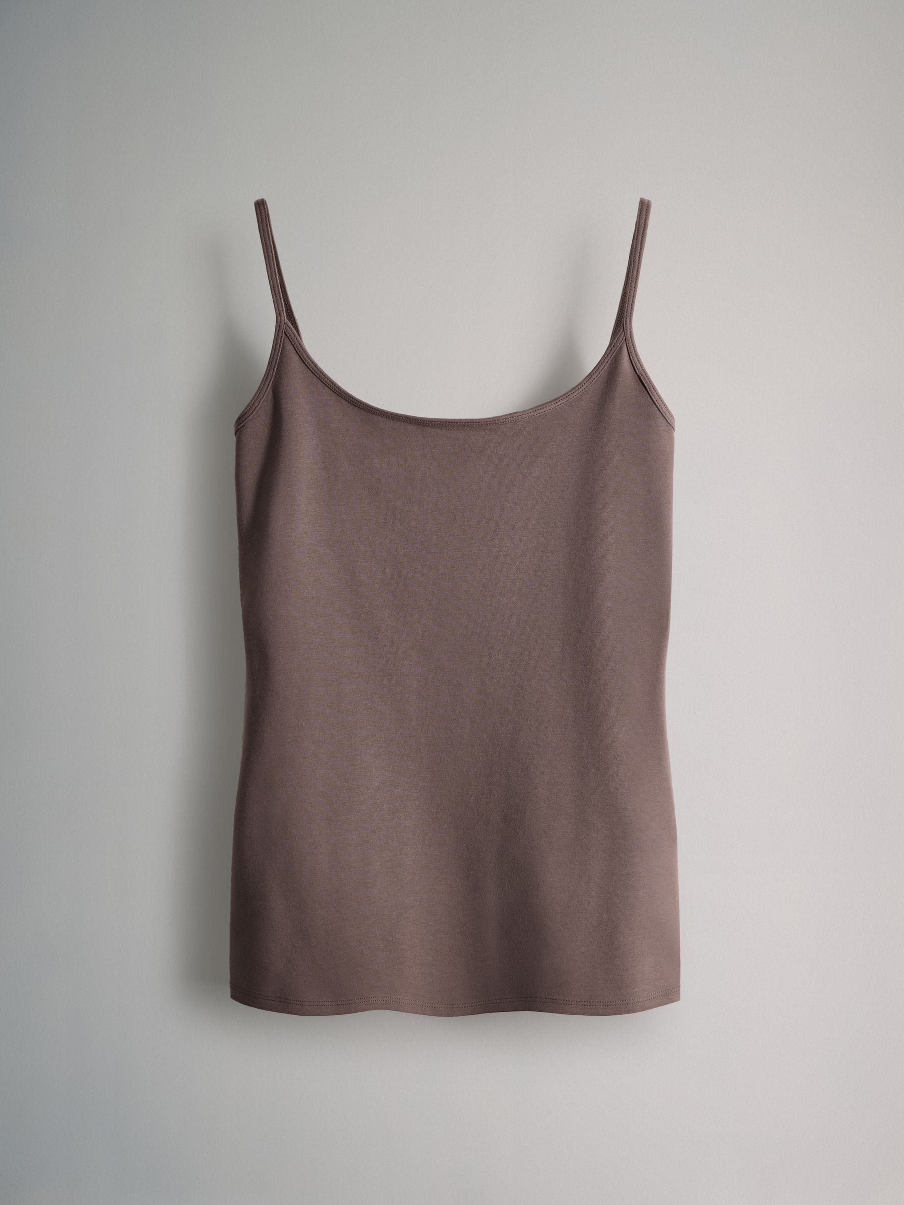 Zwart/Paars/Bruin/Taupe/Roze/Crème - The Set 7 pakken dunne bandvest Tops