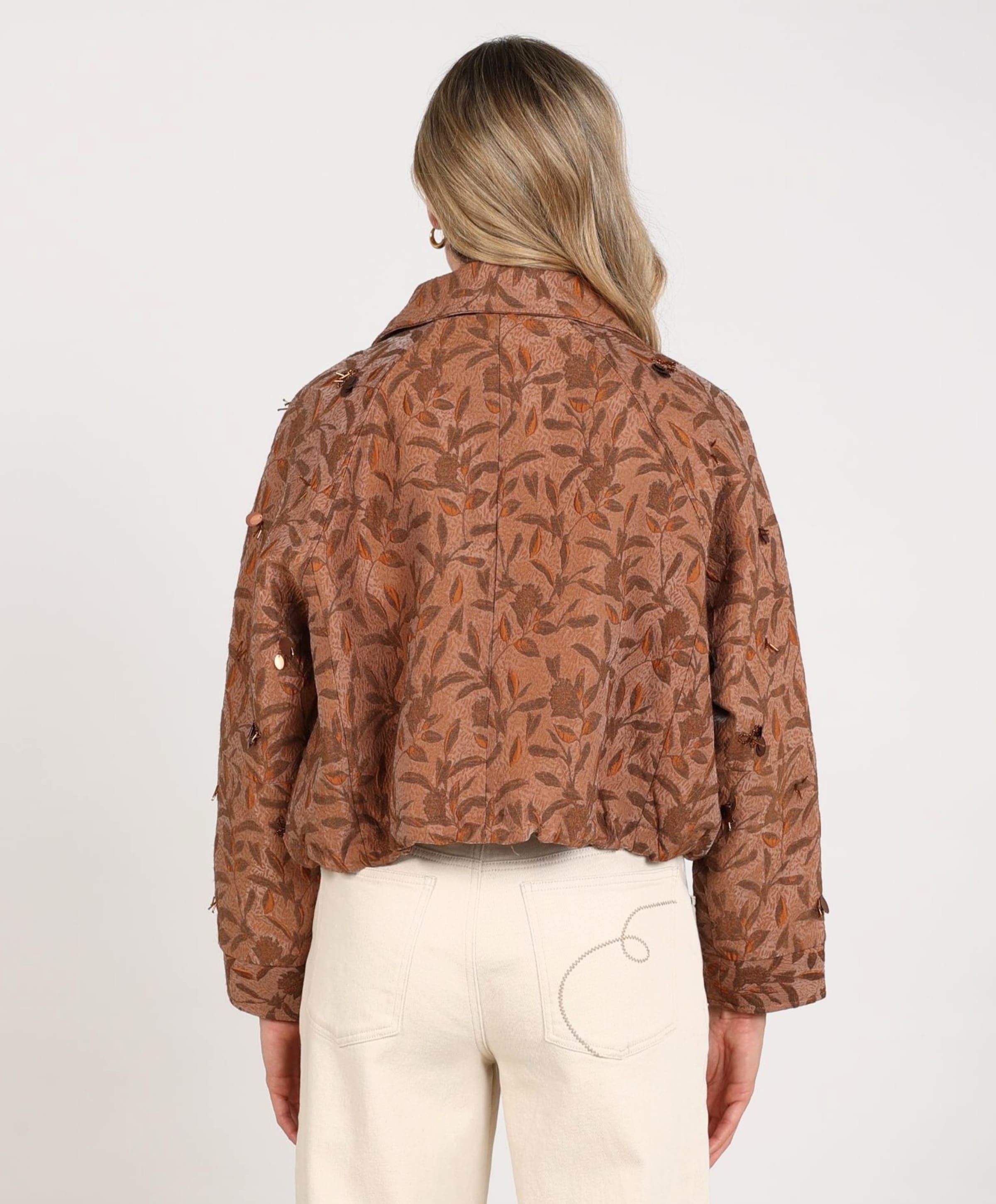 Nukus Dames jas bruin