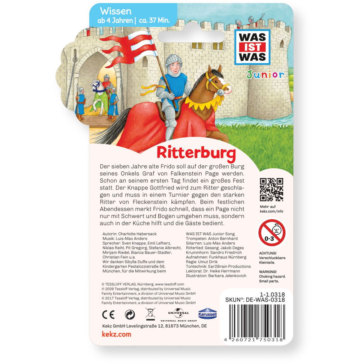 KekzKekz   Audiochip WAS IST WAS Junior Ritterburg