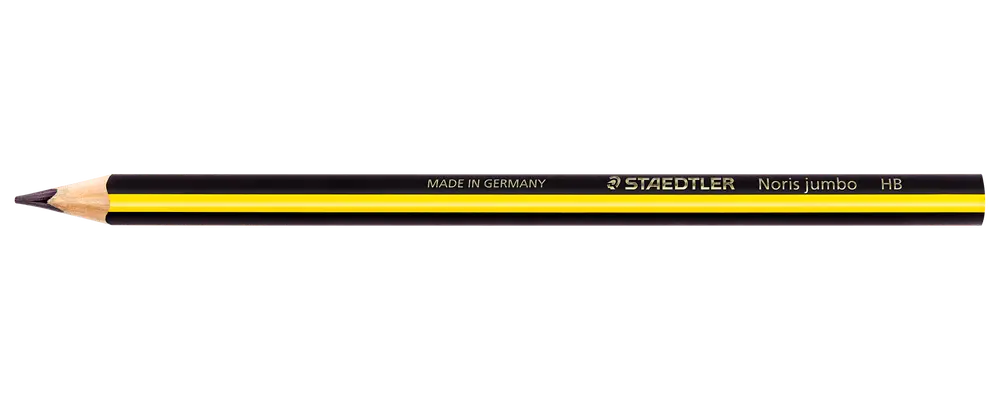 Staedtler Blyant Noris Jumbo HB 2-pak