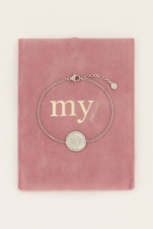 Atelier armband met ronde bedel