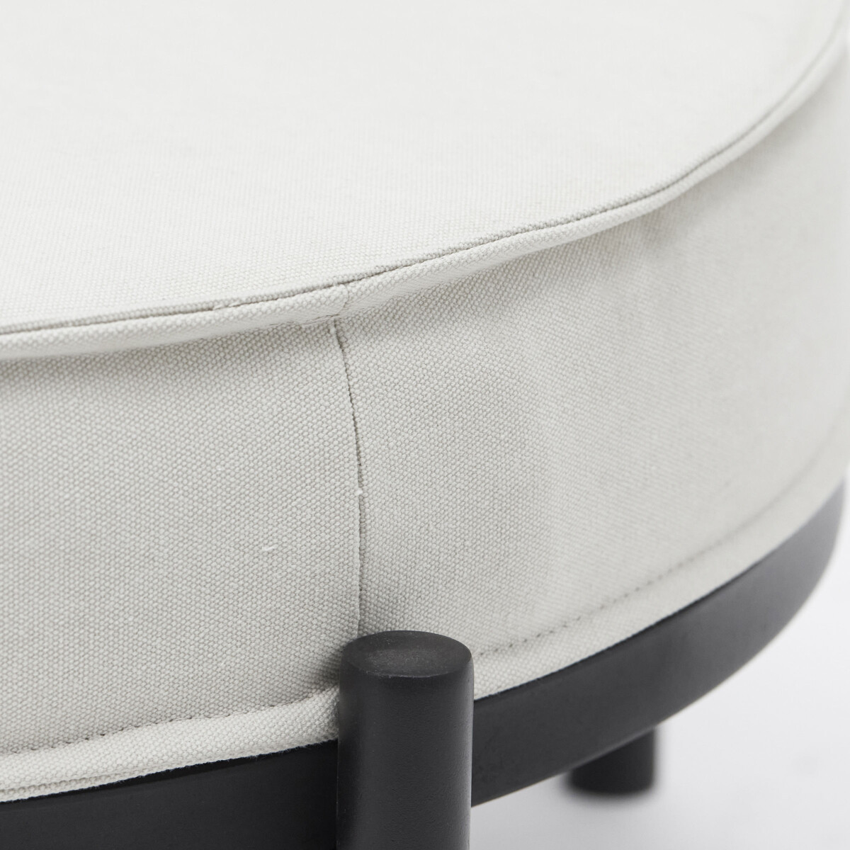 House Doctor - Skammel - Coton - Sand - Ø 60 CM