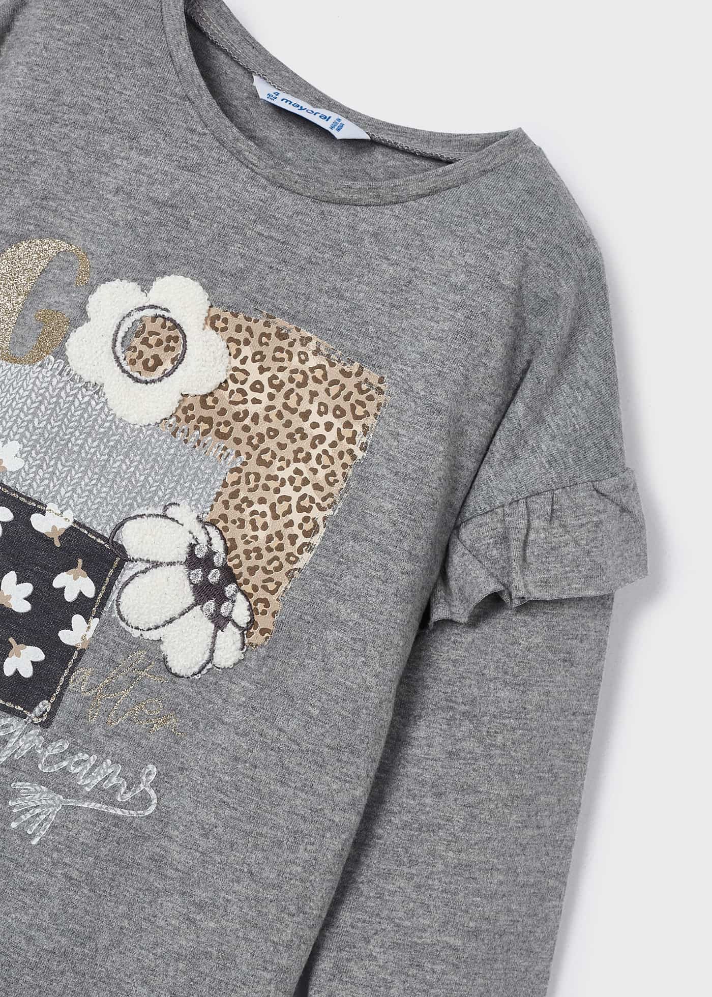 Camiseta estampada Better Cotton para meninas