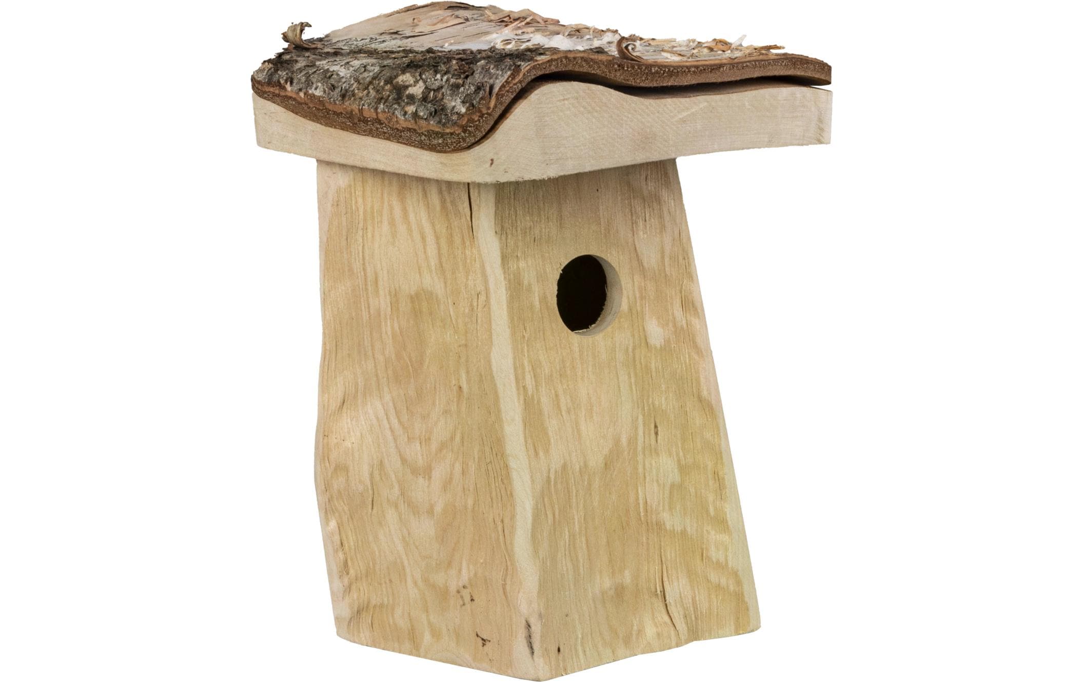 Nistkasten Log Cabin 21 x 18 x 26 cm, natur, FSCNisthilfe
