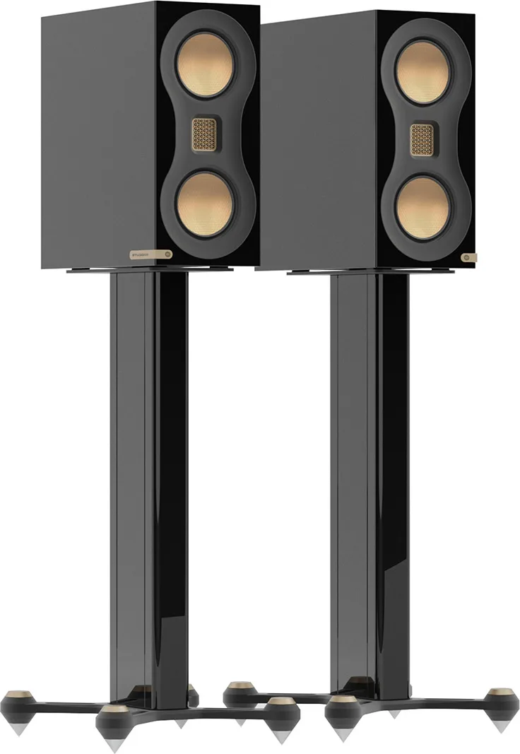Monitor Audio Studio 89   Pieds (la paire) Enceintes bibliothèque