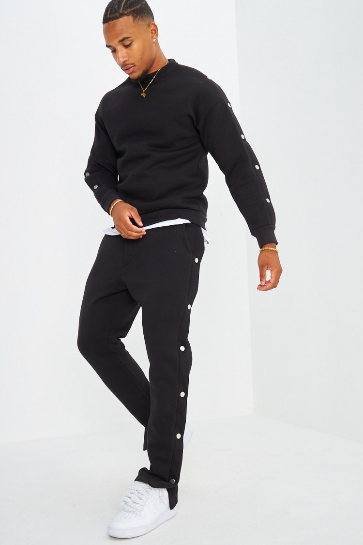 Ensemble 2 pièces sweat + jogging noir