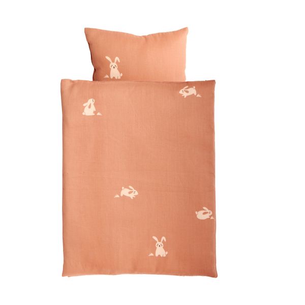Roommate Rabbit Poppen Beddengoed Rose