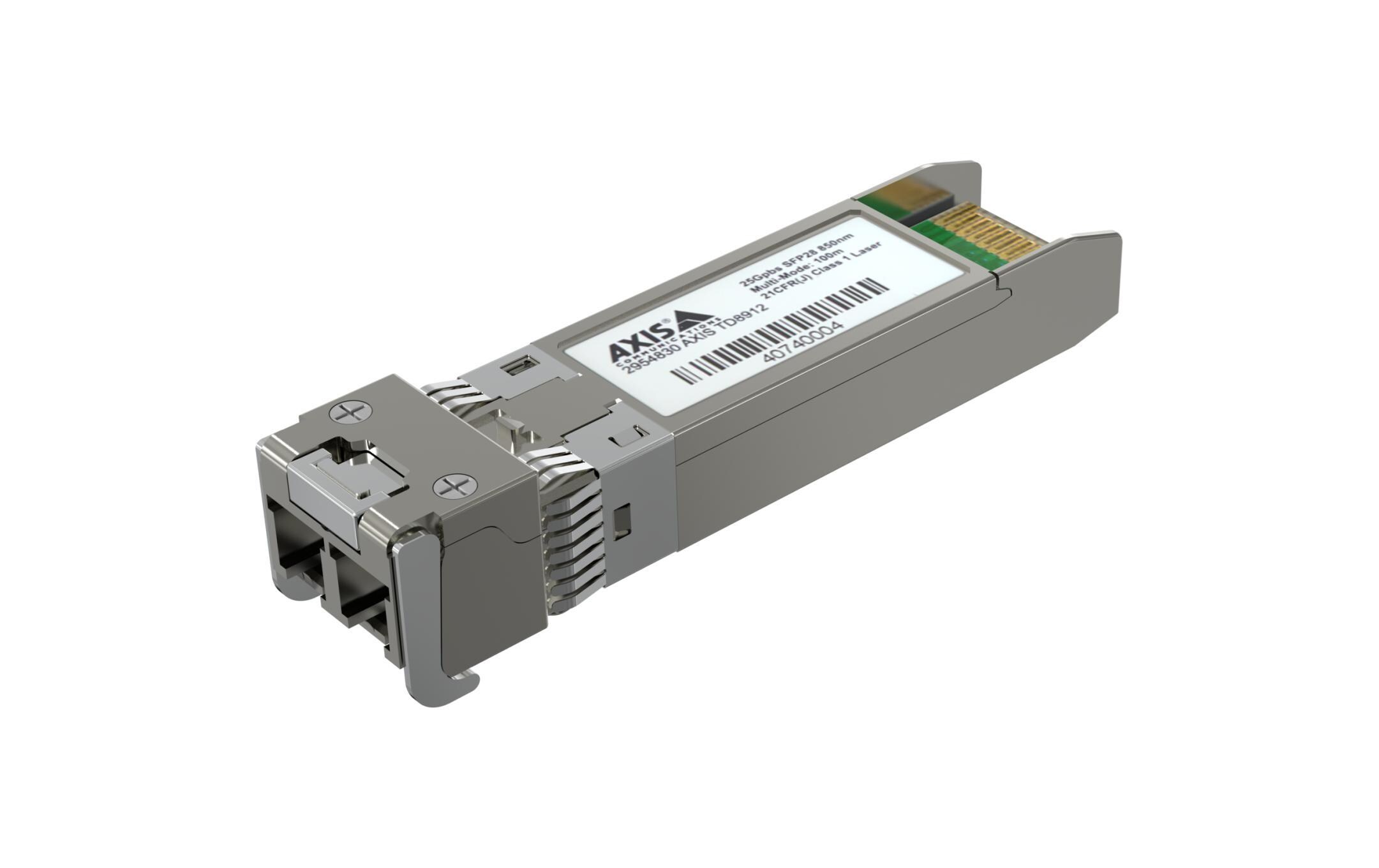 SFP28 Modul TD8912 LC.SR.X<br>Multimode-Glasfasermodul für bis zu 100 m Übertragungsreichweite