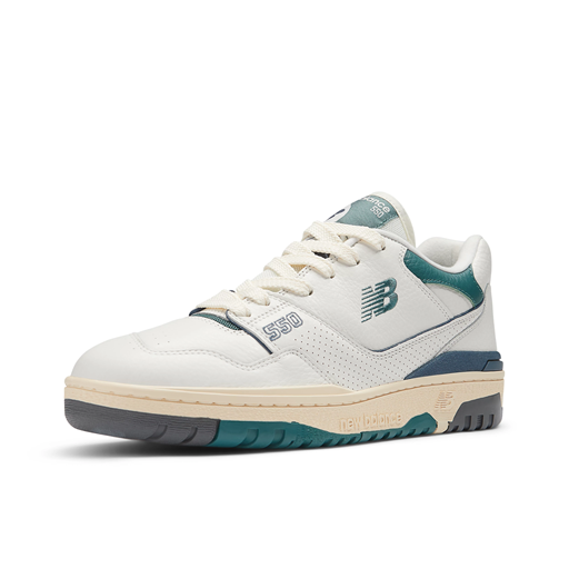 New Balance 550 Sneakers, Sea Salt/New Spruce, 46.5