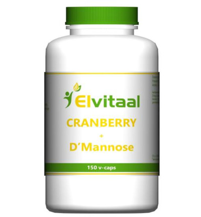 Elvitaal/Elvitum Cranberry & D-mannose (150 vega capsules)