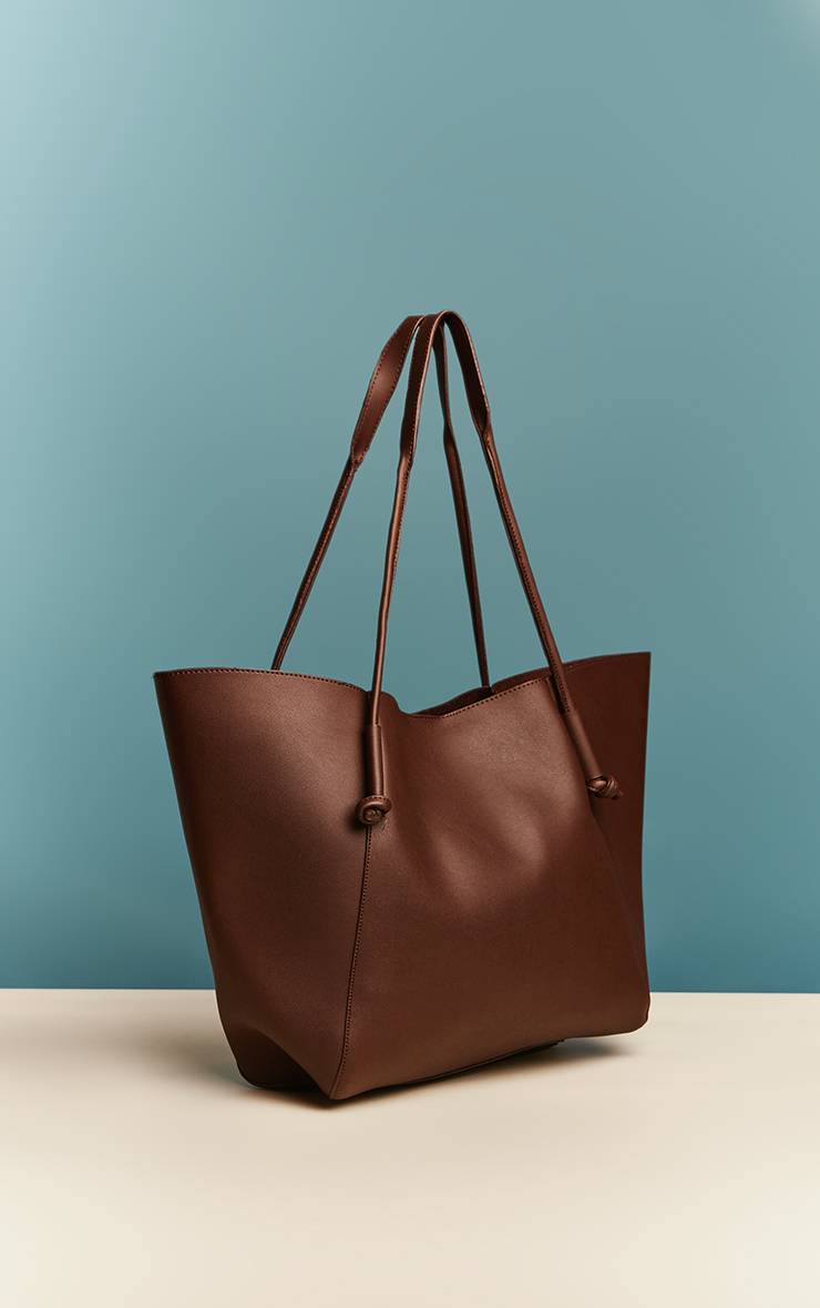Marron Sac Cabas Fourre-tout En Synthétiquecuir