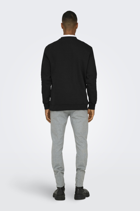 Only & Sons zwarte heren sweater