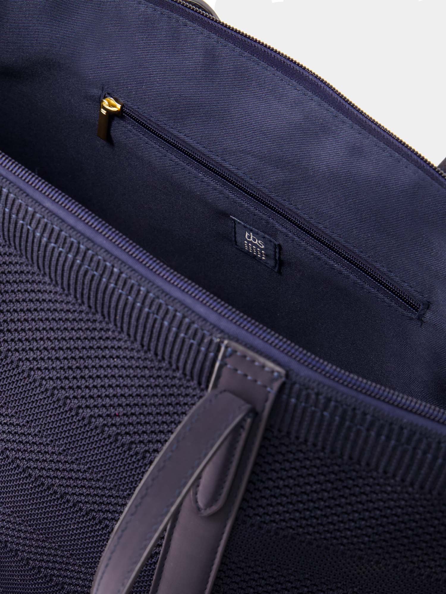Sac Cabas Femme Knit Recyclé Marine