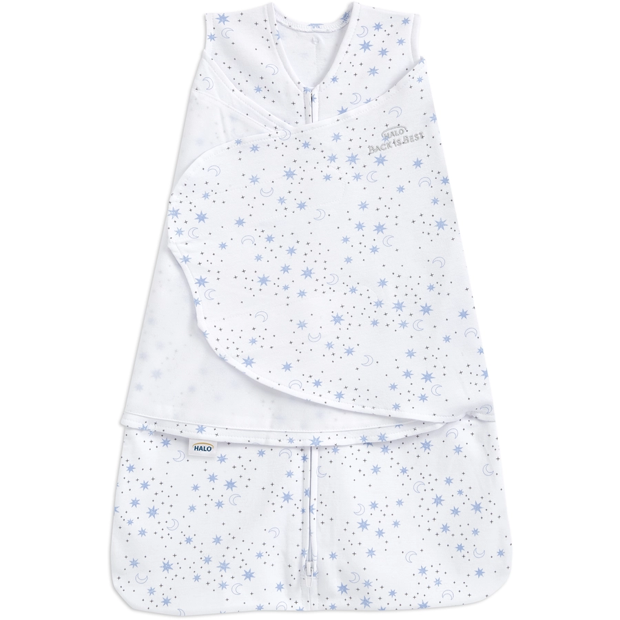 HALO® SleepSack® Wickelschlafsack Midnight Moons Blue