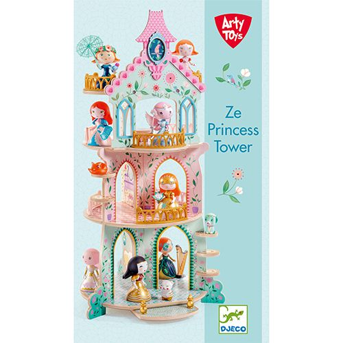 Djeco arty toys poppenhuis - ze princess tower