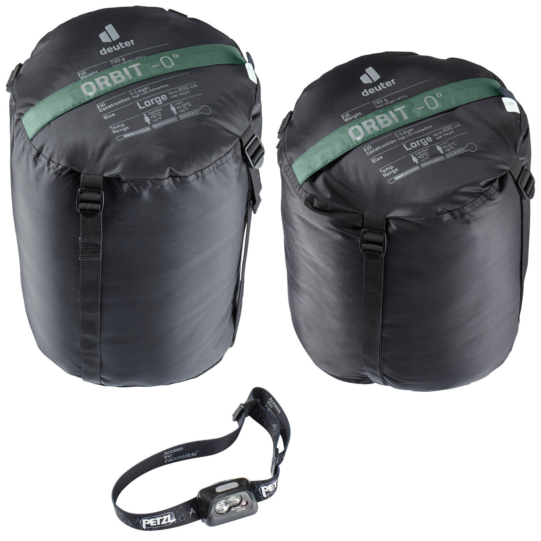 deuter| Kunstfaserschlafsack Orbit 0° EL