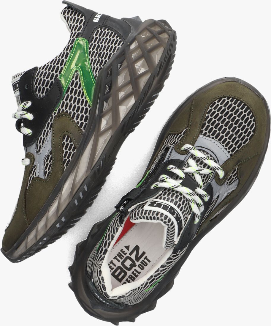 BRAQEEZ groene braqeez lage sneakers alex amsterdam