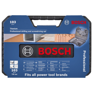 Bosch Professional 103-delige Boren en Schroeven accessoire-set