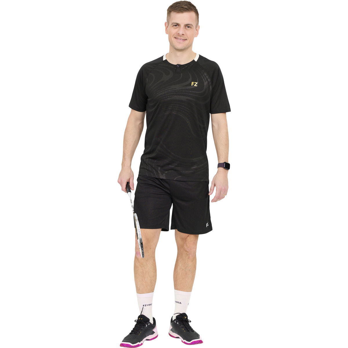 FZ FORZA Azissi Badminton T-shirt Herre