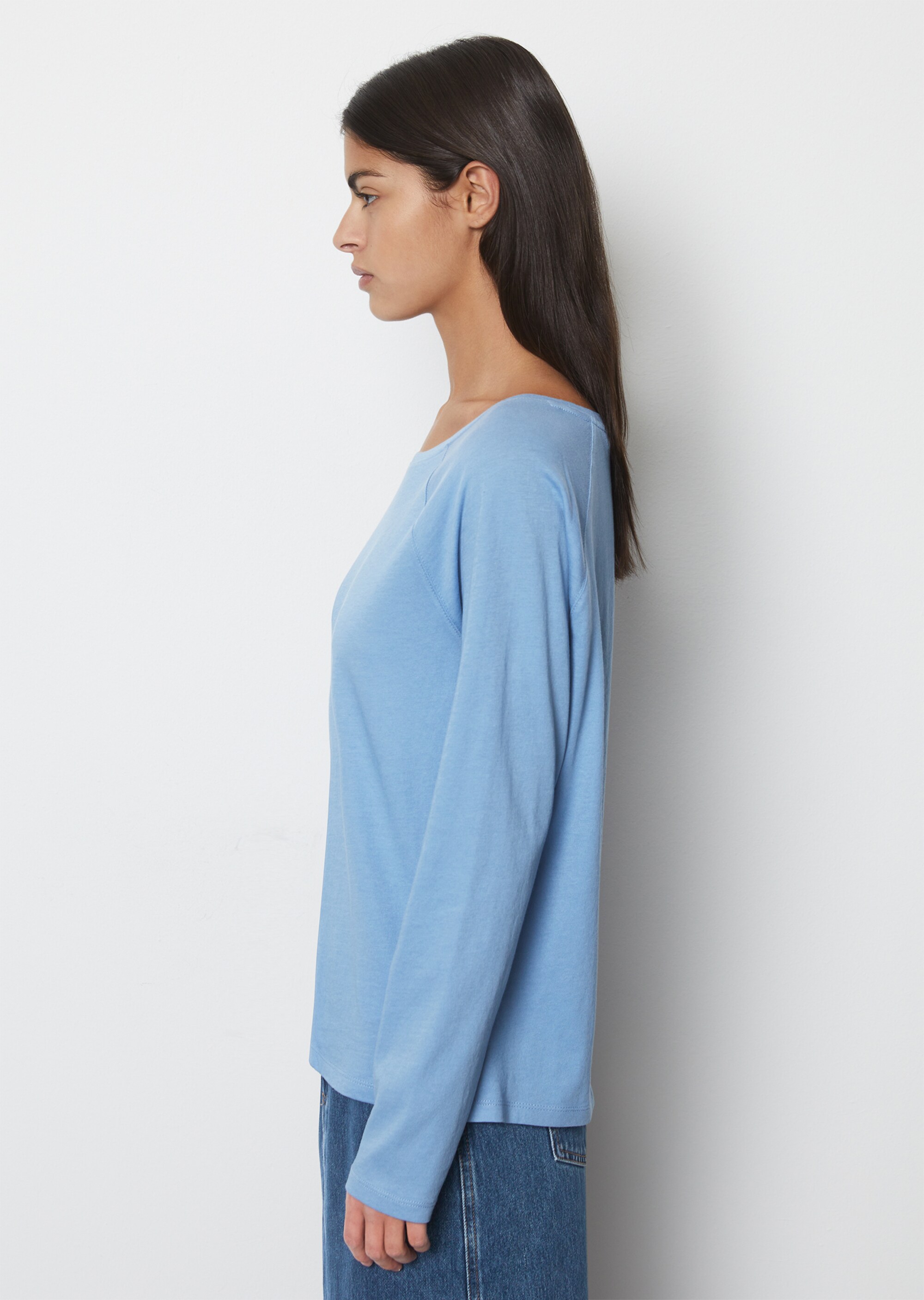 DfC Longsleeve regular aus softem Single Jersey