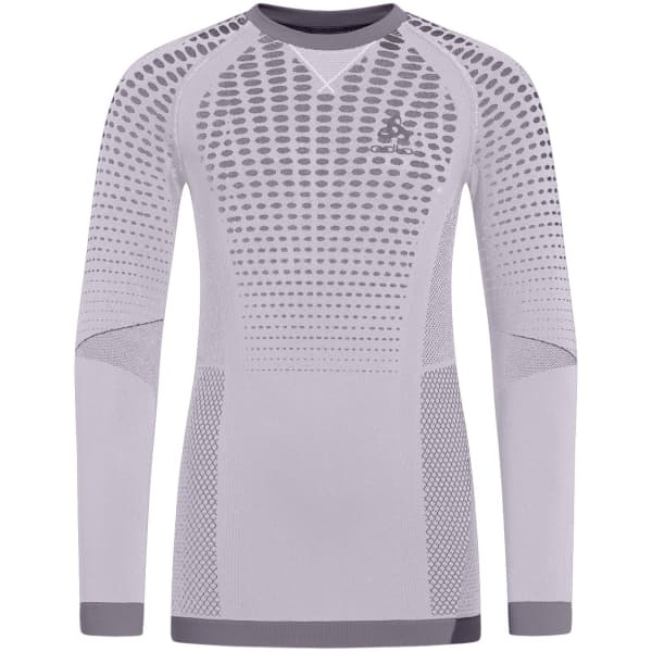T-shirt thermique ODLO PERFORMANCE WARM KIDS BL TOP CREW NECK L/S MISTY LILAC